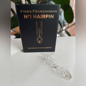 Fiona Franchimon No 1 Hairpin Transparent - New With Original Box